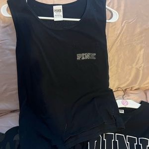 Pink tank size medium